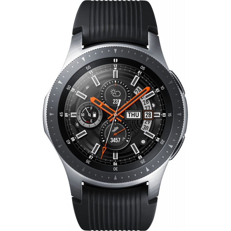 Samsung Galaxy Ρολόι Χειρός Smartwatch R800 46mm Ασημί EU