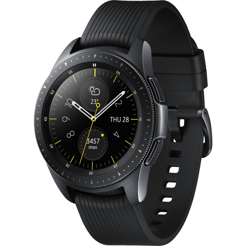 Samsung Galaxy Ρολόι Χειρός Smartwatch R810 42mm Μαύρο EU