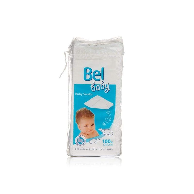 Γάζες Μη Υφασμένες Baby Bel (100 uds)