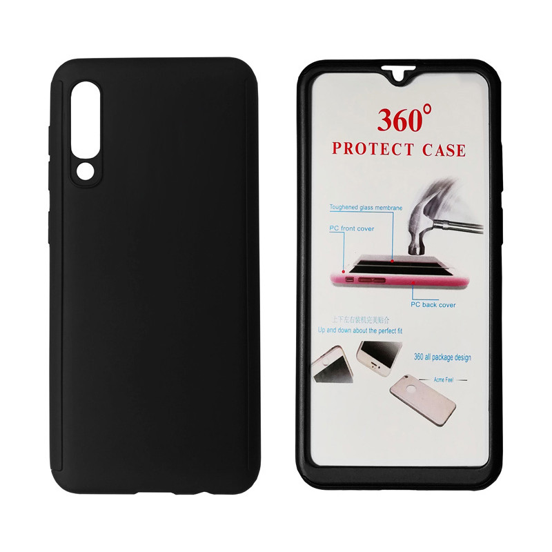 Phone Case Powertech 360° Protect MOB-1406 for Samsung Galaxy A50 A505 Black