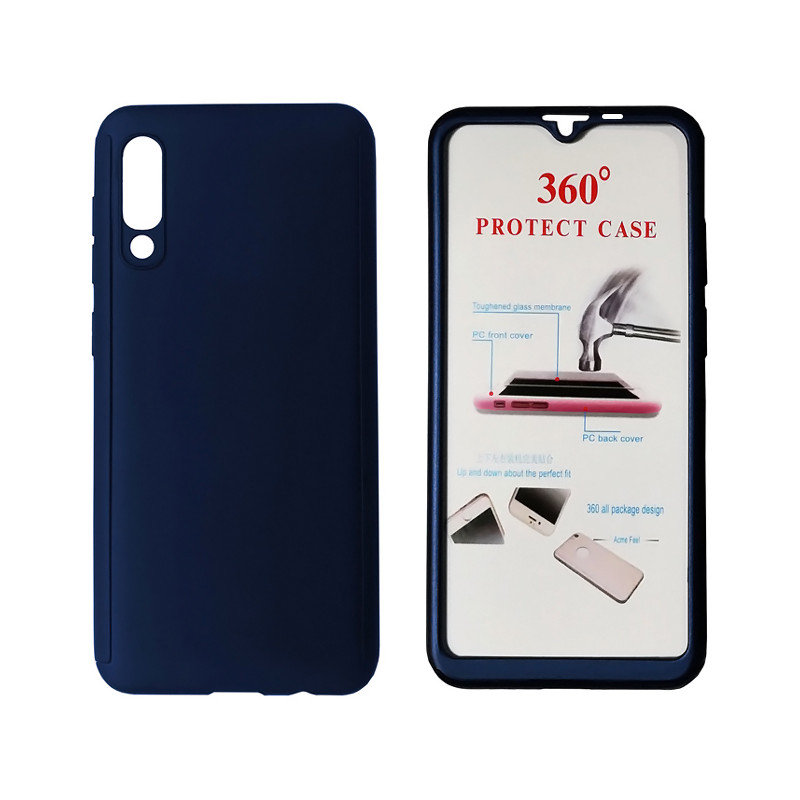 Phone Case Powertech 360° Protect MOB-1389 for Xiaomi Redmi 8 Blue
