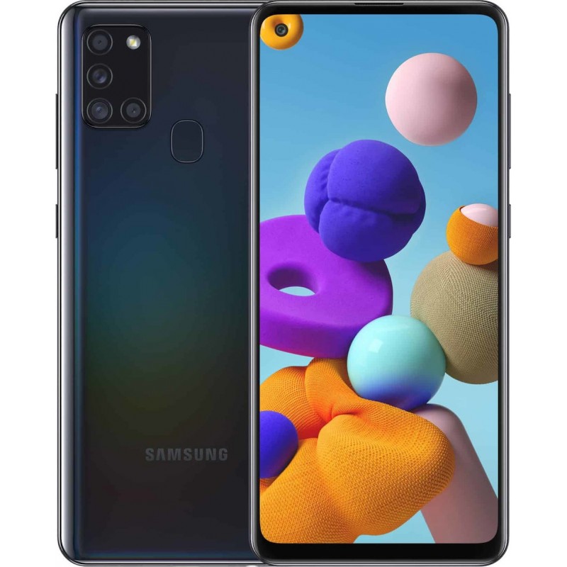 Samsung Galaxy A21s (A217F) 3GB/32GB Dual Sim Μαύρο EU
