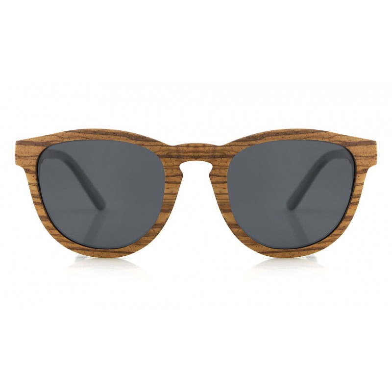Daponte Wooden Sunglasses (Fantasy Black)