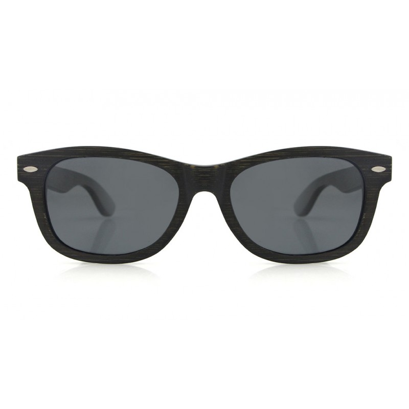 Daponte Wooden Sunglasses (Black Reef)
