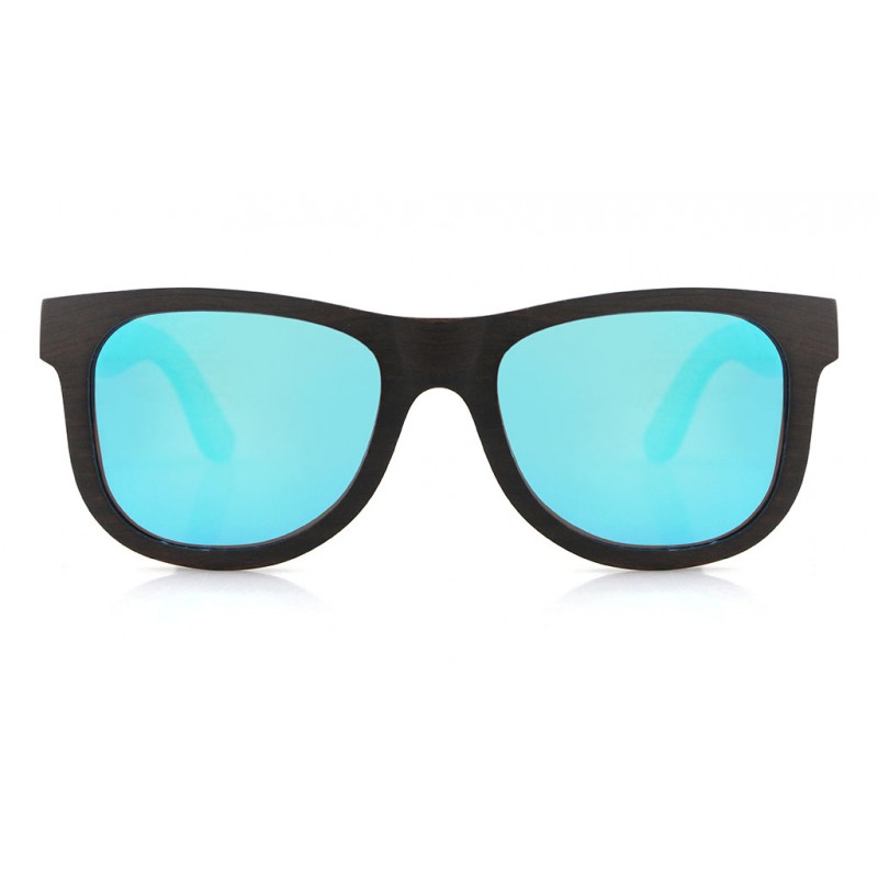 Daponte Wooden Sunglasses (Sunny Blue)