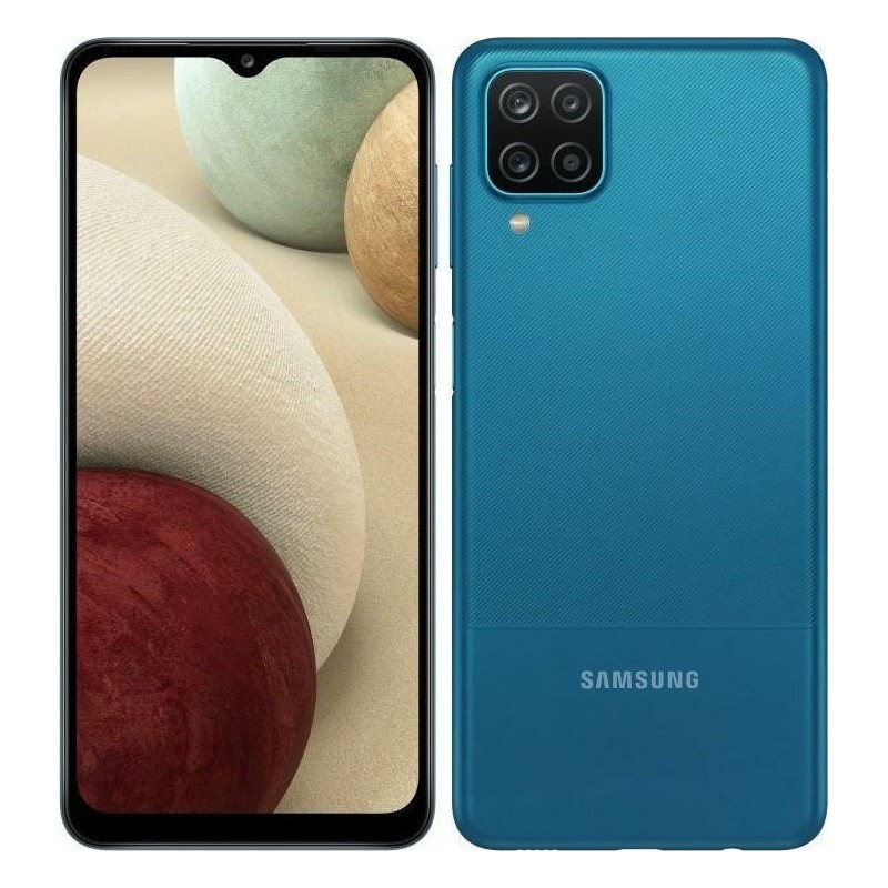 Samsung Galaxy A12 A125 Dual Sim 4GB/128GB Blue - Μπλε EU SM-A125F/DSN