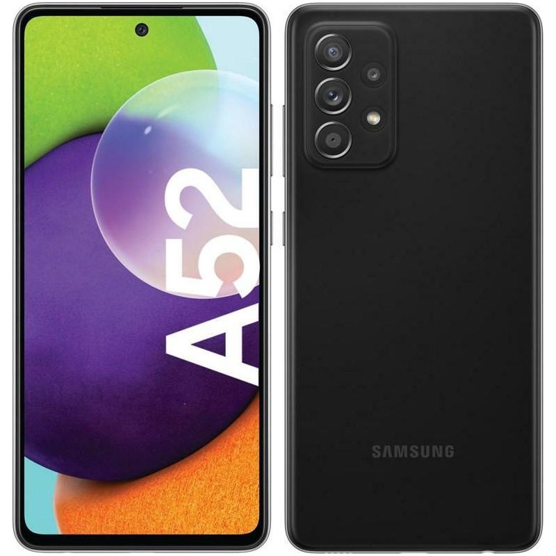 Samsung Galaxy A52 4G A525 6GB/128GB Dual Sim Μαύρο EU