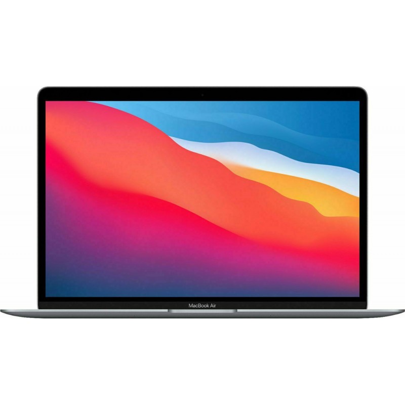 Apple MacBook Air M1 2020 QWERTY 256GB Space Grey - Γκρι EU [MGN63ZE/A]