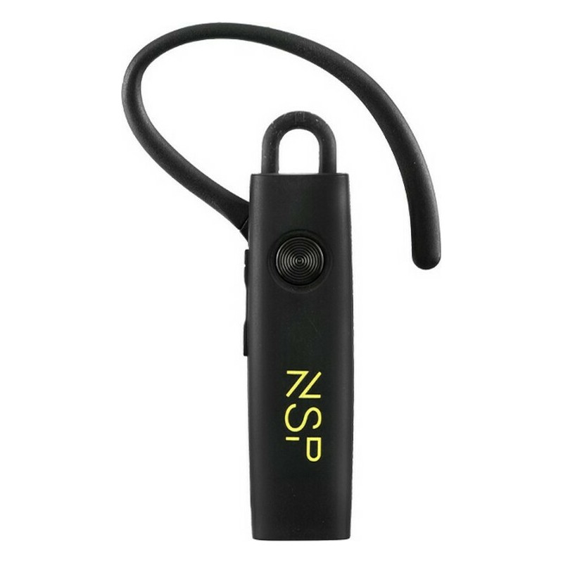 NSP Bluetooth BN400 Headset Black V5.0 + Hanger Clip for strap