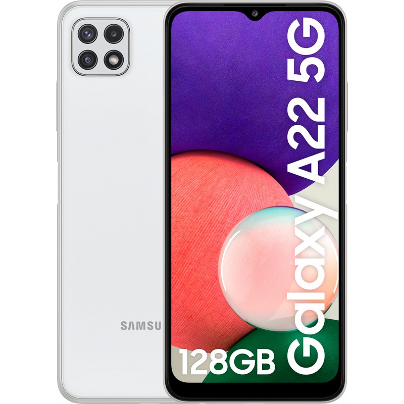 Samsung A22 5G 4GB/128GB A226 Dual Sim White - Λευκό EU