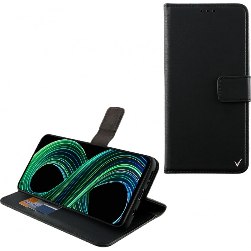 Volte-Tel Allure Magnet Book Case Black Realme 8 5G 6.5" Allure Magnet