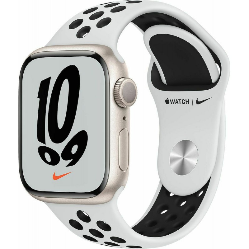 Apple Watch Series 7 GPS 45mm NFC Black Aluminium Case with Sport Band