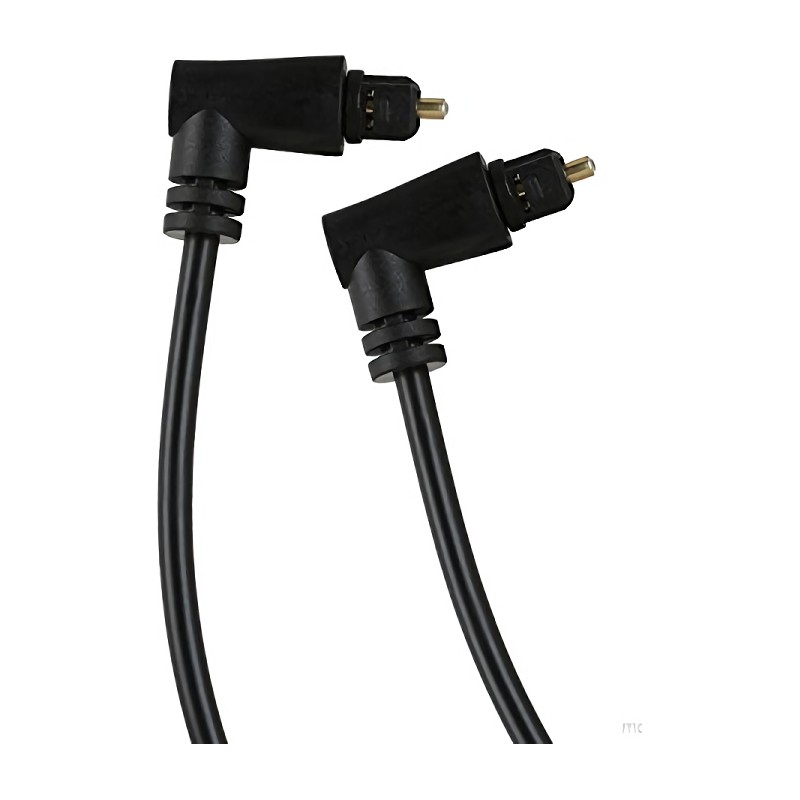 Powertech Optical Audio Cable TOS male - TOS male 2m Black (CAB-O009)