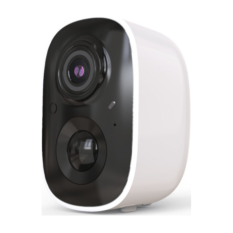 Bionics IP Wi-Fi Κάμερα 1080p Αδιάβροχη X82 Smart Battay Camera - Λευκή [PN12257]