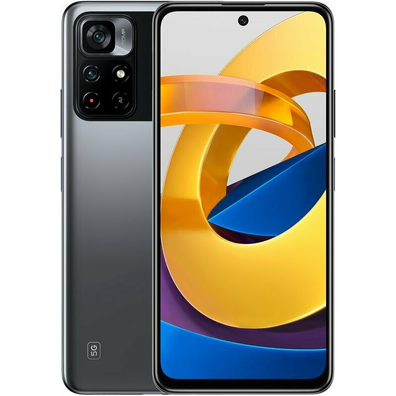 Xiaomi Poco M4 Pro 5G (4GB/64GB) Power Black - Μαύρο EU