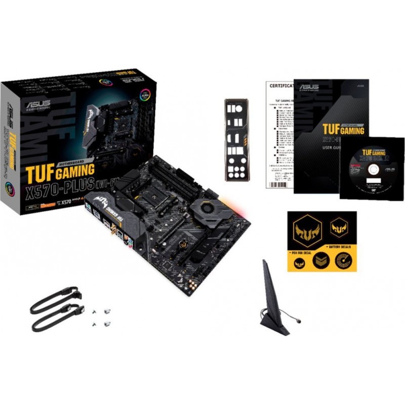 Asus TUF Gaming X570-Plus (WI-FI) Motherboard ATX με AMD AM4 Socket (90MB1180-M0EAY0)