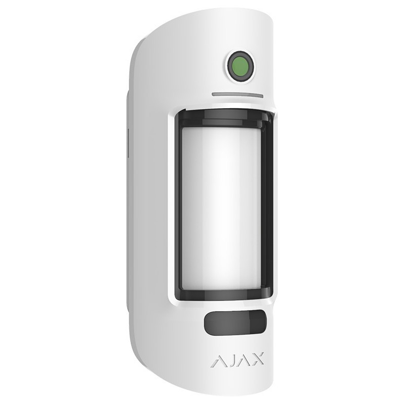 Ajax Systems Ασύρματος Εξωτερικός Aνιχνευτής Kίνησης με Ενσωματωμένη Κάμερα Λευκό (PN12122)