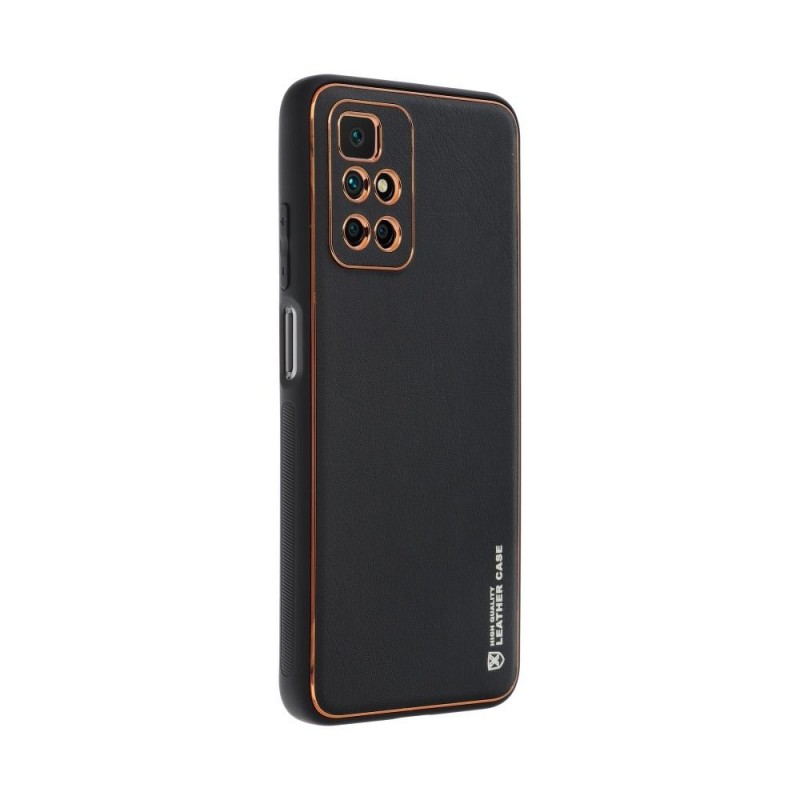 Forcell Leather Case for Xiaomi Redmi 10 - Black