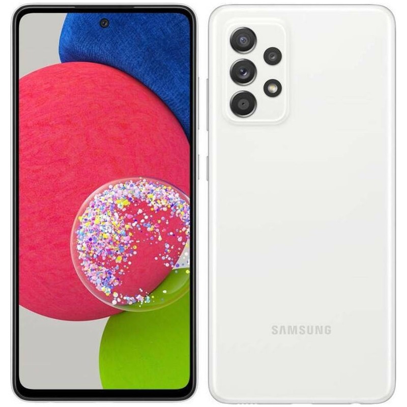 Samsung Galaxy A52s 5G 6GB/128GB A528 Dual Sim Awesome White - Λευκό EU