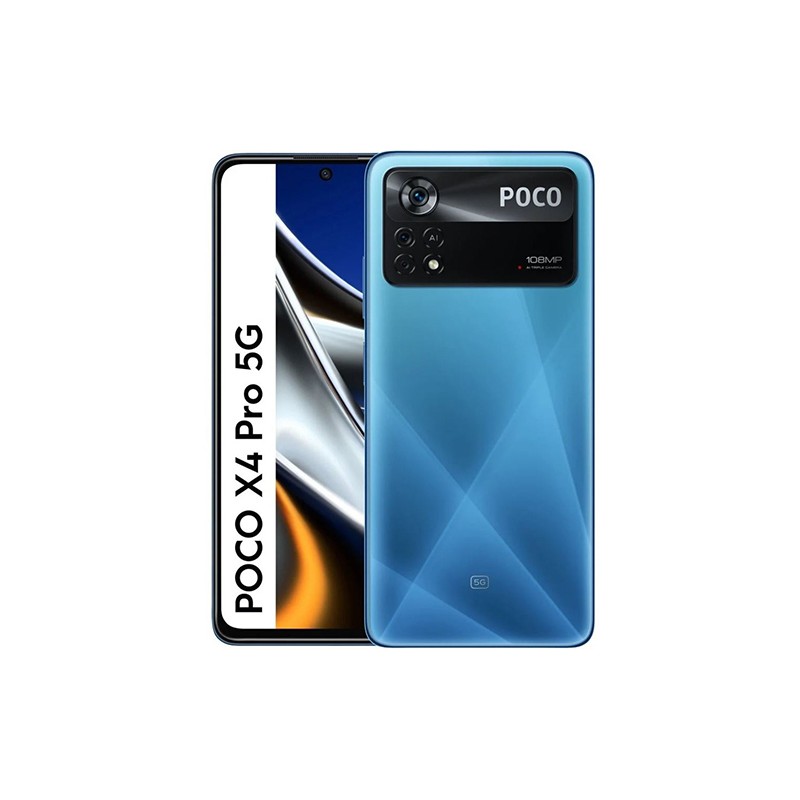 Xiaomi Poco X4 Pro 5G (6GB/128GB) Dual Sim Laser Blue - Μπλε EU