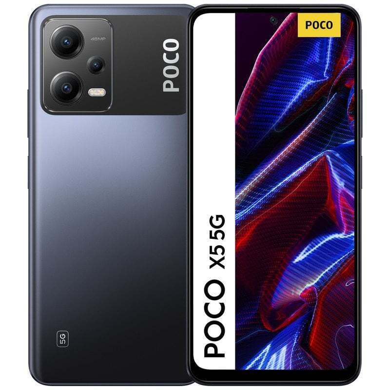 Xiaomi Poco X5 5G Dual SIM (6GB/128GB) Μαύρο EU