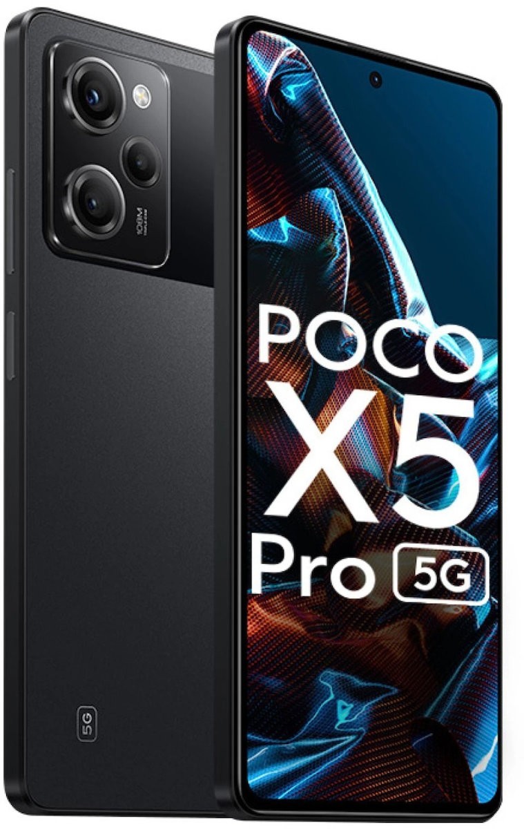 Xiaomi Poco X5 Pro Dual-SIM 256GB ROM + 8GB RAM (Only GSM  No CDMA)  Factory Unlocked 5G Smartphone (Black) - International Version 